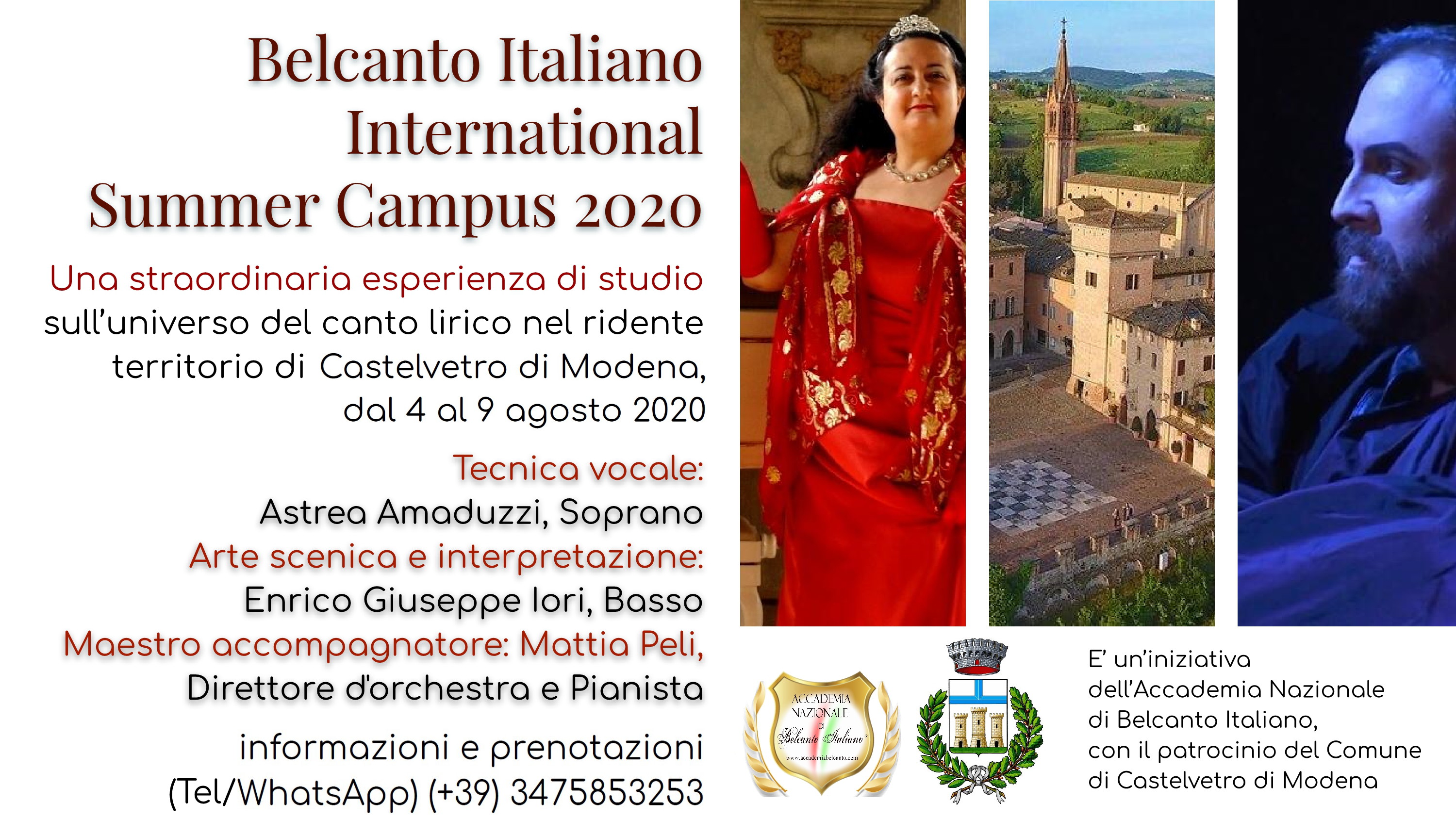 Belcanto Italiano Summer Campus 2020